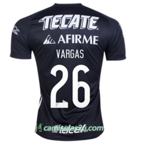Camisolas de Futebol Tigres Vargas Equipamento 3ª 2017/18 Manga Curta
