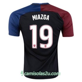 Camisolas de Futebol Estados Unidos MIAZGA Equipamento Alternativa 2016/17 Manga Curta