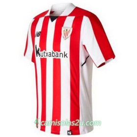 Camisolas de Futebol Ath. Bilbao Equipamento Principal 2017/18 Manga Curta