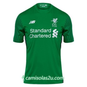 Camisolas de Futebol Liverpool Guarda Redes Equipamento Principal 2017/18 Manga Curta