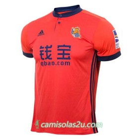 Camisolas de Futebol Real Sociedad Equipamento Alternativa 2017/18 Manga Curta