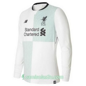 Camisolas de Futebol Liverpool Equipamento Alternativa 2017/18 Manga Comprida