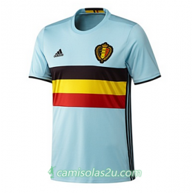 Camisolas de Futebol Bélgica Equipamento Alternativa Euro 2016