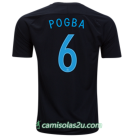 Camisolas de Futebol França POGBA Equipamento 3ª 2017/18 Manga Curta