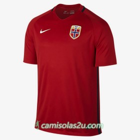 Camisolas de Futebol Noruega Equipamento Principal 2016/17 Manga Curta