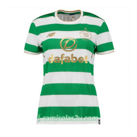 Camisolas de Futebol Celtic Mulher Equipamento Principal 2017/18 Manga Curta