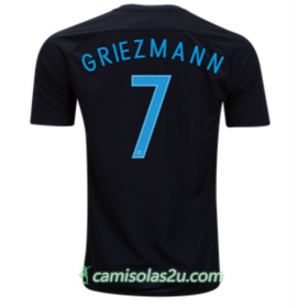Camisolas de Futebol França Griezmann Equipamento 3ª 2017/18 Manga Curta