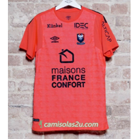 Camisolas de Futebol Caen Equipamento Alternativa 2017/18 Manga Curta