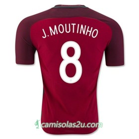 Camisolas de Futebol Portugal J MOUTINHO Equipamento Principal Euro 2016