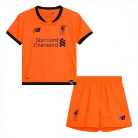Camisolas de Futebol Liverpool Criança Equipamento 3ª  2017/18 Manga Curta