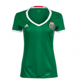 Camisolas de Futebol México Mulher Equipamento Principal 2016/17 Manga Curta
