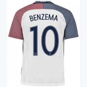 Camisolas de Futebol França BENZEMA Equipamento Alternativa Euro 2016