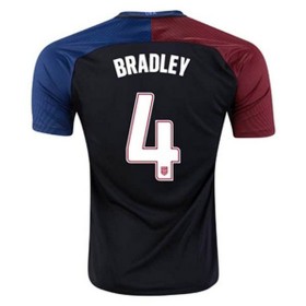 Camisolas de Futebol Estados Unidos BRADLEY Equipamento Alternativa 2016/17 Manga Curta