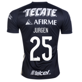 Camisolas de Futebol Tigres Jurgan Equipamento 3ª 2017/18 Manga Curta