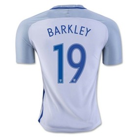 Camisolas de Futebol Inglaterra BARKLEY Equipamento Principal 2016/17 Manga Curta