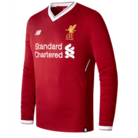 Camisolas de Futebol Liverpool Equipamento Principal 2017/18 Manga Comprida