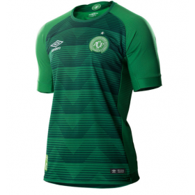 Camisolas de Futebol Chapecoense Equipamento Principal 2017/18 Manga Curta