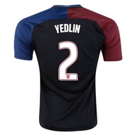 Camisolas de Futebol Estados Unidos YEDLIN Equipamento Alternativa 2016/17 Manga Curta