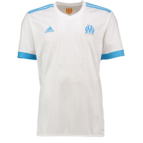Camisolas de Futebol Olympique de Marseille Equipamento Principal 2017/18 Manga Curta