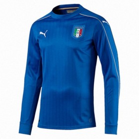 Camisolas de Futebol Itália Equipamento Principal Euro 2016 Manga Comprida