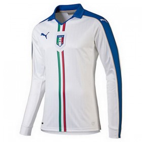 Camisolas de Futebol Itália Equipamento Alternativa Euro 2016 Manga Comprida