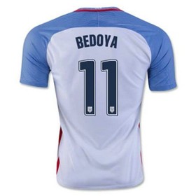 Camisolas de Futebol Estados Unidos BEDOYA Equipamento Principal 2016/17 Manga Curta