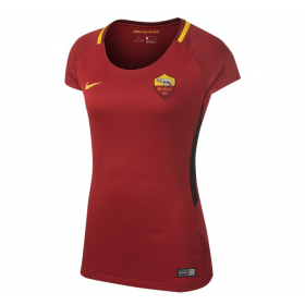 Camisolas de Futebol AS Roma Mulher Equipamento Principal 2017/18 Manga Curta