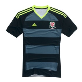 Camisolas de Futebol País de Gales Equipamento Alternativa Euro 2016