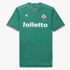 Camisolas de Futebol Fiorentina Equipamento Alternativa vert 2017/18 Manga Curta