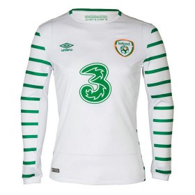 Camisolas de Futebol Irlanda Equipamento Alternativa Euro 2016 Manga Comprida