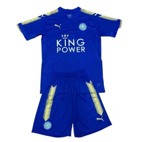 Camisolas de Futebol Leicester City Criança Equipamento Principal 2017/18 Manga Curta