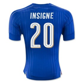 Camisolas de Futebol Itália INSIGNE Equipamento Principal Euro 2016