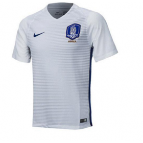 Camisolas de Futebol Coreia do Sul Equipamento Alternativa 2016/17 Manga Curta