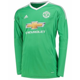 Camisolas de Futebol Manchester United Guarda Redes Equipamento Alternativa 2017/18 Manga Comprida