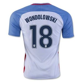 Camisolas de Futebol Estados Unidos WONDOLOWSKI Equipamento Principal 2016/17 Manga Curta