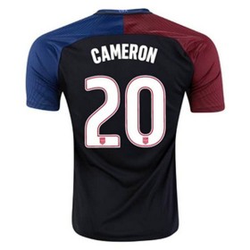 Camisolas de Futebol Estados Unidos CAMERON Equipamento Alternativa 2016/17 Manga Curta