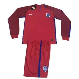 Camisolas de Futebol Inglaterra Equipamento Principal 2016/17 Manga Comprida
