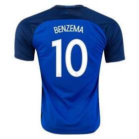 Camisolas de Futebol França BENZEMA Equipamento Principal Euro 2016