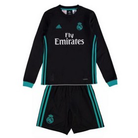 Camisolas de Futebol Real Madrid Criança Equipamento Alternativa 2017/18 Manga Comprida