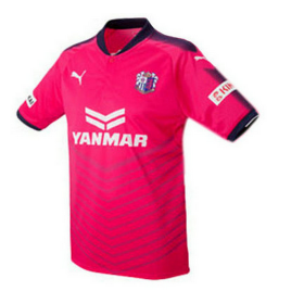 Camisolas de Futebol Cerezo Osaka Equipamento Principal 2017/18 Manga Curta