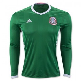 Camisolas de Futebol México Equipamento Principal 2016/17 Manga Comprida