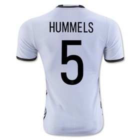 Camisolas de Futebol Alemanha HUMMELS Equipamento Principal Euro 2016