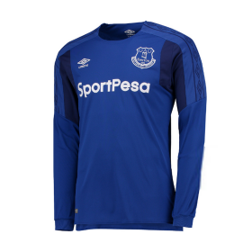 Camisolas de Futebol Everton Equipamento Principal 2017/18 Manga Comprida