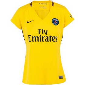 Camisolas de Futebol Paris Saint-Germain Mulher Equipamento Alternativa 2017/18 Manga Curta