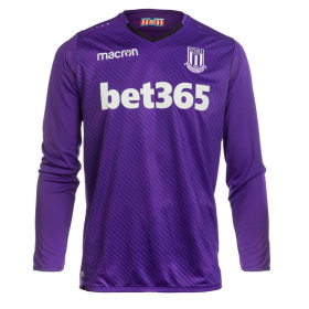 Camisolas de Futebol Stoke City Guarda Redes Equipamento Principal 2017/18 Manga Comprida