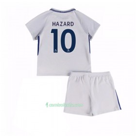 Camisolas de Futebol Chelsea Eden Hazard 10 Criança Equipamento Alternativa 2017/18 Manga Curta