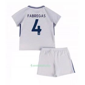 Camisolas de Futebol Chelsea Cesc Fabregas 4 Criança Equipamento Alternativa 2017/18 Manga Curta