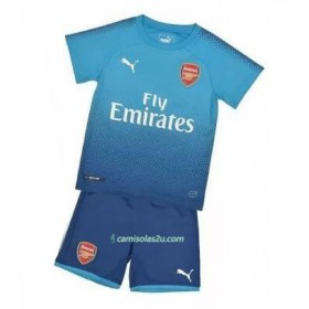 Camisolas de Futebol Arsenal Criança Equipamento Alternativa 2017/18 Manga Curta