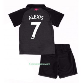 Camisolas de Futebol Arsenal Alexis Sanchez 7 Criança Equipamento 3ª 2017/18 Manga Curta