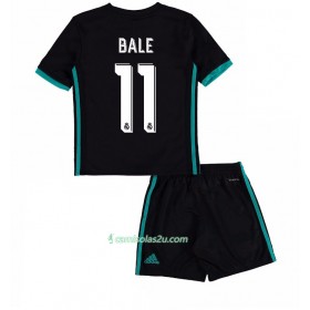 Camisolas de Futebol Real Madrid Gareth Bale 11 Criança Equipamento Alternativa 2017/18 Manga Curta